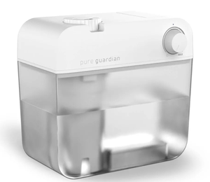lot 472 image: PureGuardian 1gal Humidifier H1035 Ultrasonic Cool Mist, Portable, Quiet, Auto Shut-Off, 100-300 sq. ft., No Filter Needed
