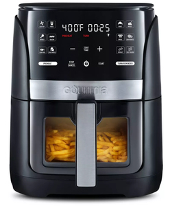 lot 491 image: Gourmia 6-Qt Digital Window Air Fryer