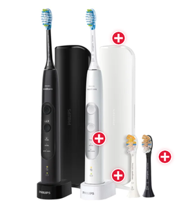 lot 37 image: 2PCS Philips Sonicare Professional Clean Rechargeable Electric Toothbrush
