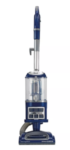 lot 80 image: Shark Navigator Lift-Away Deluxe Upright Vacuum - Blue NV360 HEPA Filter, Pet Hair, Multi-Surface, 25 Cord