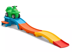 lot 87 image: Step2 Racing Green Up & Down Roller Coaster Ride-On Pedal Push Toy for Ages 2-5