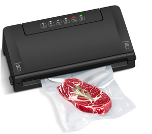 lot 257 image: Mainstays Vacuum Sealer with Built-in Cutter and Roll Storage