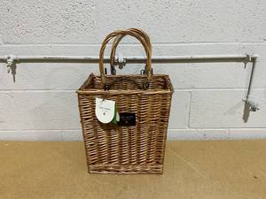 lot 130 image: Kate Spade Adult Woven Basket