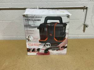 lot 88 image: Sharper Image Stain Cleaner Portable Spot Vacuum 16 Ft Cord Black Handheld Electric Carpet Cleaner, Foam Filter