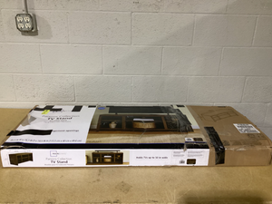 lot 160 image: Mainstays Parsons TV Stand for TVs up to 50