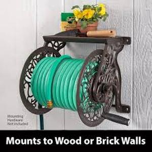 lot 17 image: Hampton Bay Wall  Hose Reel Customer Returns See Pictures