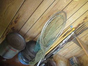 lot 18 image: Lot of fishing gear and supplies in...