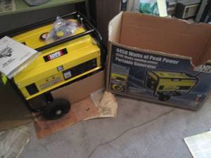 lot 8 image: Champion Power Equipment 4450 watt ...