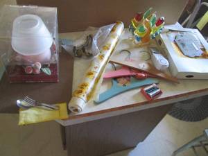 lot 59 image: Vintage Wood baby clothes hangers, ...