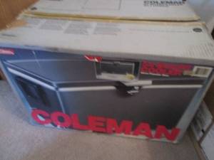 lot 64 image: Coleman 54 quart cooler...