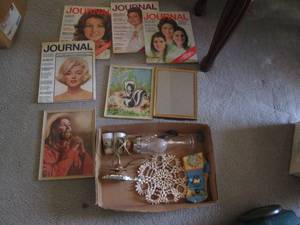lot 142 image: Vintage JOURNAL magazines, wall mou...