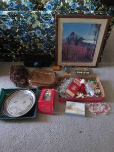 lot 147 image: Framed and matted Vintage scenic vi...