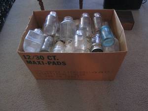 lot 177 image: Large box of assorted Vintage Ball ...