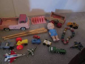 lot 181 image: Vintage metal Nylint replica toy tw...