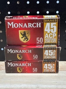 Monarch .45 ACP Ammo 150 Rounds