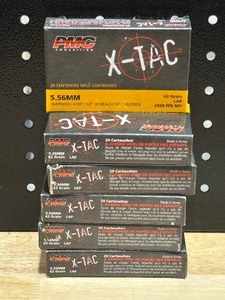 lot 9 image: PMC X-TAC 5.56mm Ammo 120 Rounds