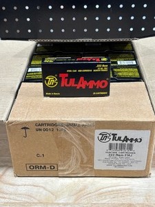 Tulammo .223 Rem Full Metal Jacket Ammo 1000 Rounds