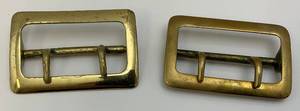 lot 229 image: Vintage Military Brass Buckles