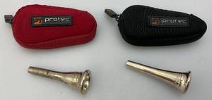 lot 25 image: Two Protec Trumpet Mouth Pieces