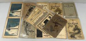 lot 113 image: Misc. Early 1900s St. Paul Johnson High School THE GLEAM Magazines In Protective Plastic Sleeves