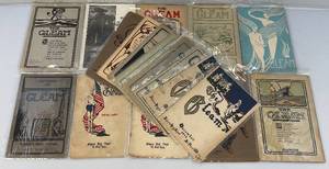 lot 114 image: Misc. Early 1900s St. Paul Johnson High School THE GLEAM Magazines In Protective Plastic Sleeves