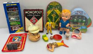 lot 118 image: Misc. Vintage Collectible Toys Including POPEYE, Marble Game & More