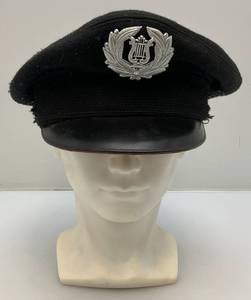 lot 131 image: Vintage U.S. Army Military Bandsman Visor Hat Size 7