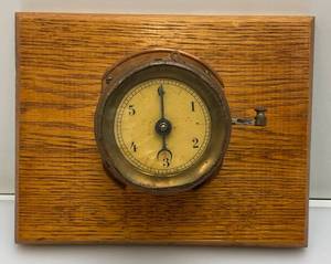 lot 142 image: RARE FIND Antique Copper German Phonometer Long Distance Operator Call Timer (Works)