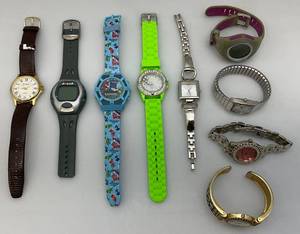 lot 167 image: Misc. Wrist watches