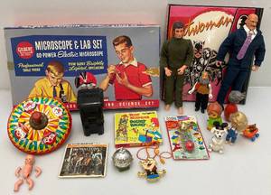 lot 194 image: Vintage Misc. Toys Including POPEYE, View-Master Waltins And More