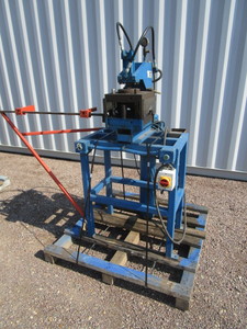 lot 3 image: Shutter Blade Hole Punch Press