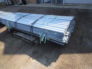 lot 5 image: Pallet of Galvanized Shutter Blades 5x98 Approx. 500 pcs