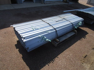 lot 6 image: Pallet of Galvanized Shutter Blades 5x98 Approx. 300 pcs