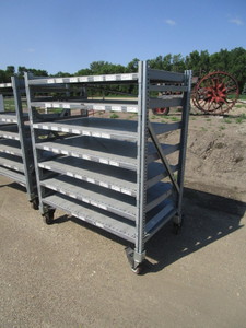 lot 13 image: Rolling Storage Rack 31x55x68