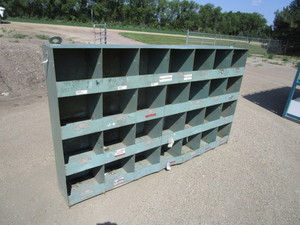 lot 15 image: Storage Rack 1x7x4