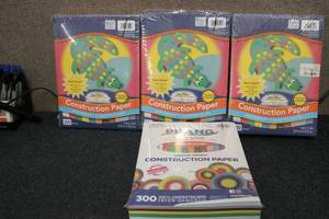 lot 2 image: 4 packs of 300 sheet 9x12 inch cons...