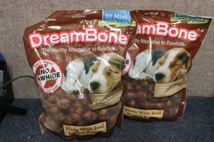 lot 23 image: 2 packs of dog treats...