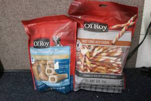 lot 29 image: 2 packs of dog treats...