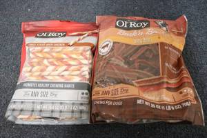 lot 30 image: 2 packs of dog treats...