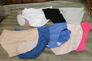lot 43 image: 10 pairs of womens underwear sizes...