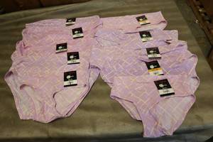 lot 50 image: 10 pairs of womens underwear sizes...