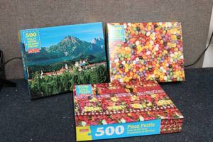 lot 77 image: 3 puzzles...
