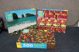 lot 79 image: 3 puzzles...