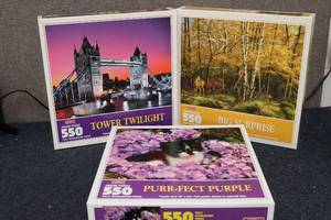 lot 84 image: 3 puzzles...