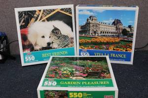 lot 87 image: 3 puzzles...