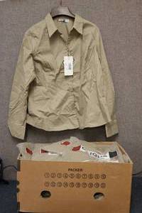 lot 95 image: Box of CLIQUE mens shirts sizes my...
