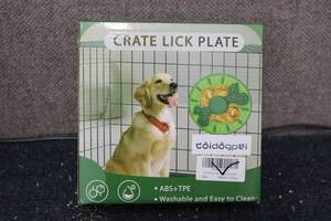 lot 105 image: Crate Lick Plate for dogs...