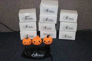 lot 131 image: 10 packs of Chiwava pumpkin squeaky...