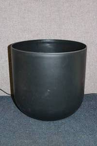 lot 175 image: Black planter with water controlled...