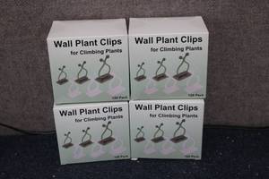 lot 194 image: 4-120 packs of wall plant clips for...